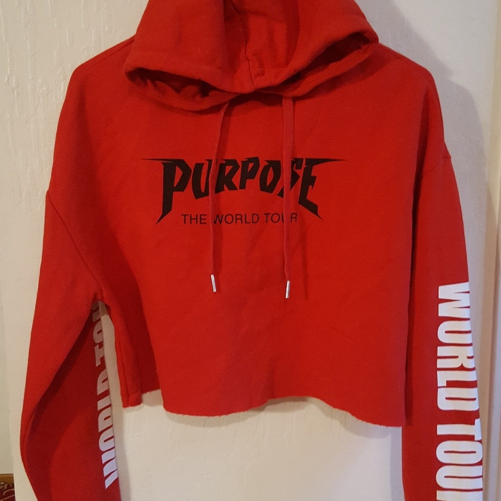 Justin Bieber purpose world tour hoodie